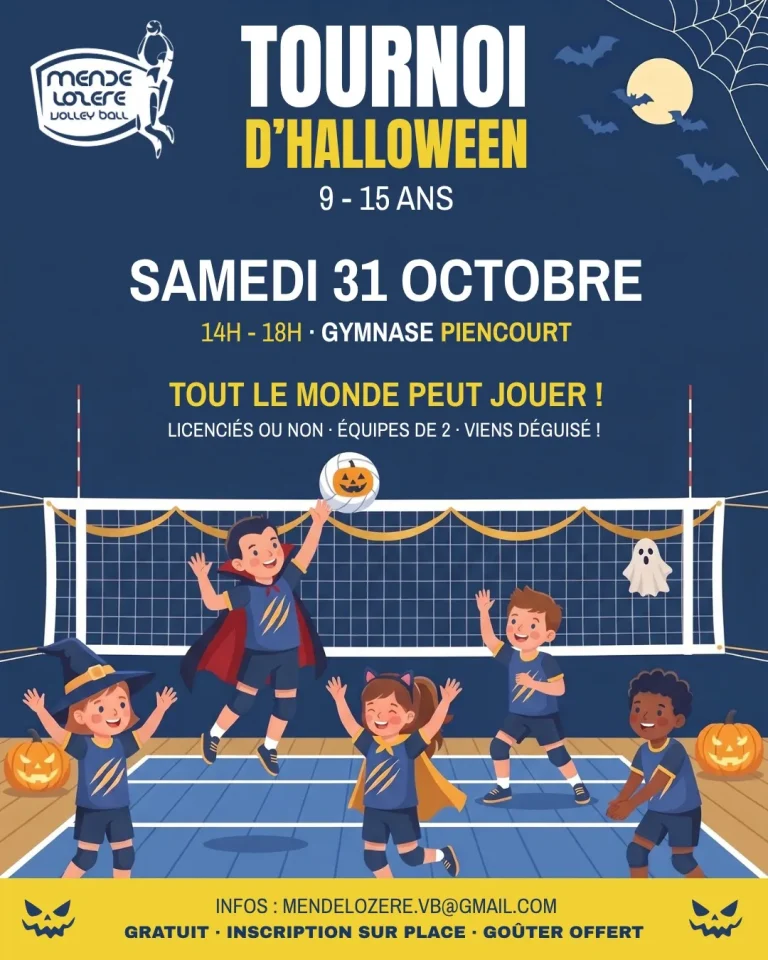 Tournoi d’Halloween pour les jeunes au Piencourt